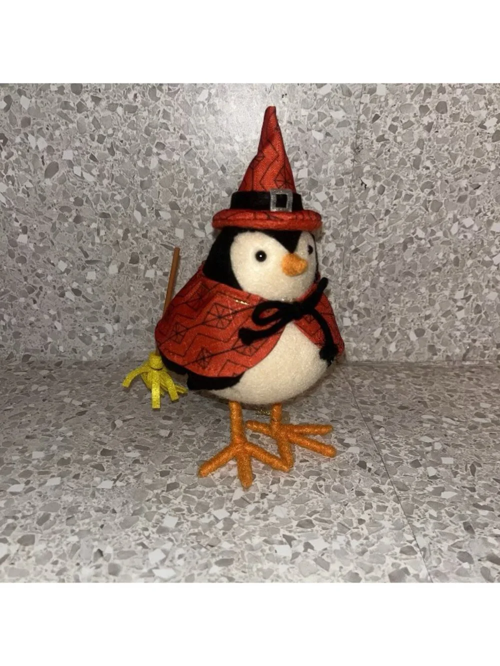 Target Halloween Hyde & Eek Bird Owl 2018 Brewster Witch With Broom & Metal Tag